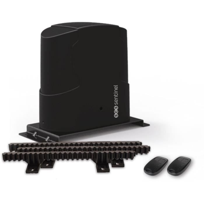 Schiebetor-Motor-Kit - SCS SENTINEL - SimplyOpen 3 - Mit Zahnstange - Bis 400 kg und max. 5 Meter