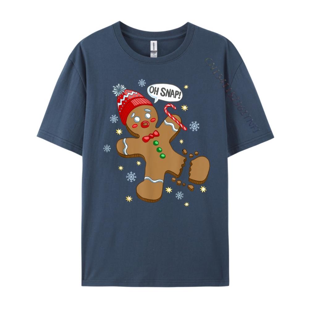 

Snap Gingerbread Christian Tshirt Men New In Tops And TShirts Big And Tall Printed Oversized T Shirt Men Men Clothes Tops 4XL