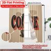Flat Printing Coffeewhirl Popular Curtain Polyester Curtains Decorations Inside Use Bedroom Set Of 2 Made Washable Sleeping Area Ready