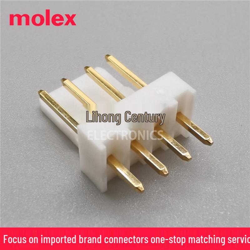 Molex KK254 2.54mm Pitch 4-Pin Straight Header 22292041
