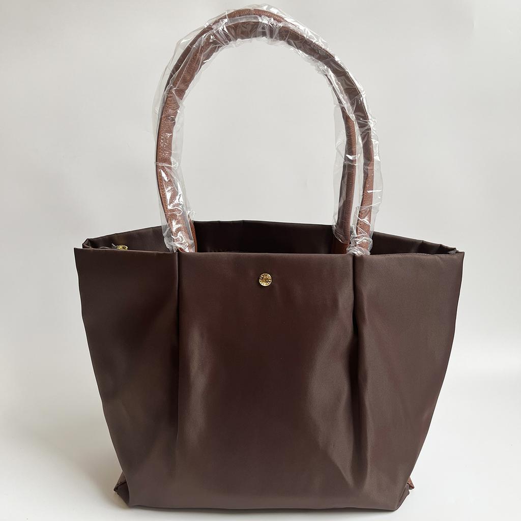 Japanese and Korean Rakuten Shoulder Bag Waterproof Nylon Shoulder Bag Large Shoulder Bag Tote Bag Large Bag Lightweight Boston Mommy Bag