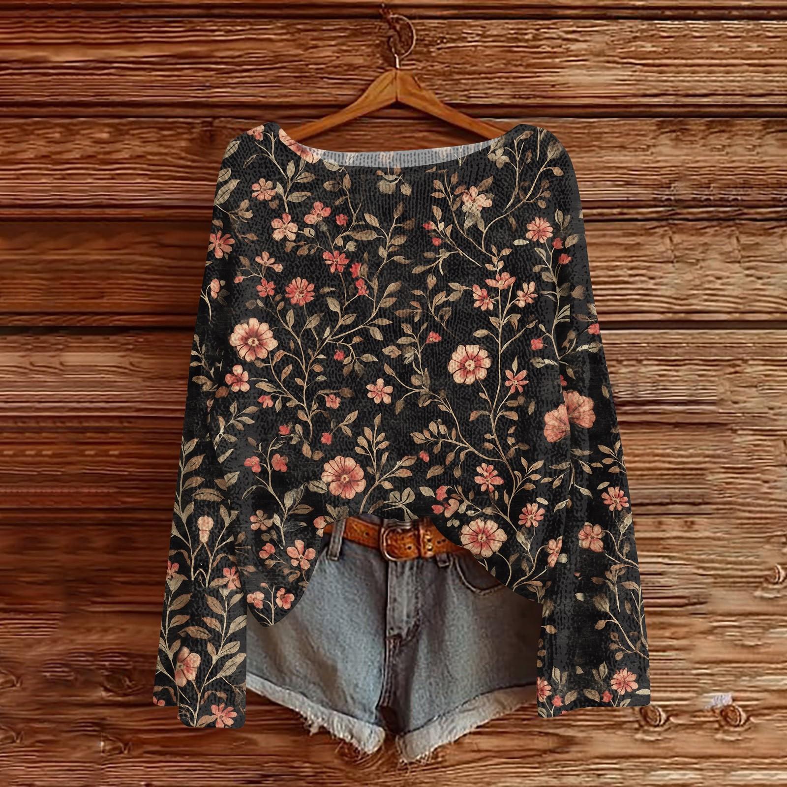 

Женские осенние свитера с длинным рукавом, топы с принтом, пуловеры, свободная нарядная повседневная базовая одежда S