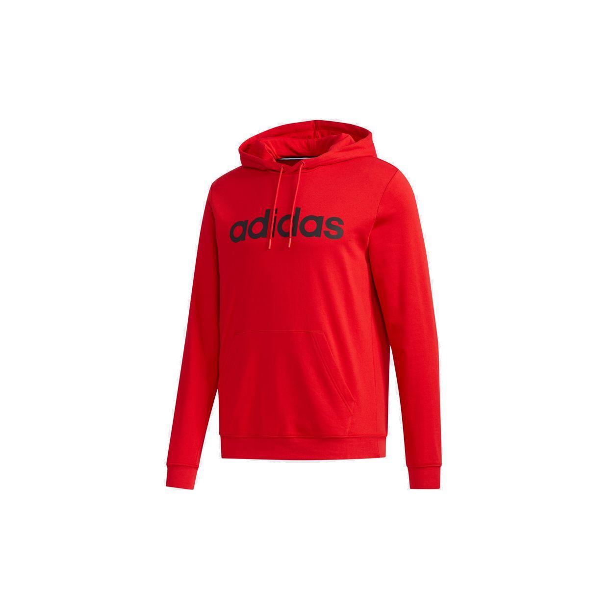 

Adidas Neo Essentials Logo Толстовка с капюшоном Мужские топы Светло-алые FP7431 S