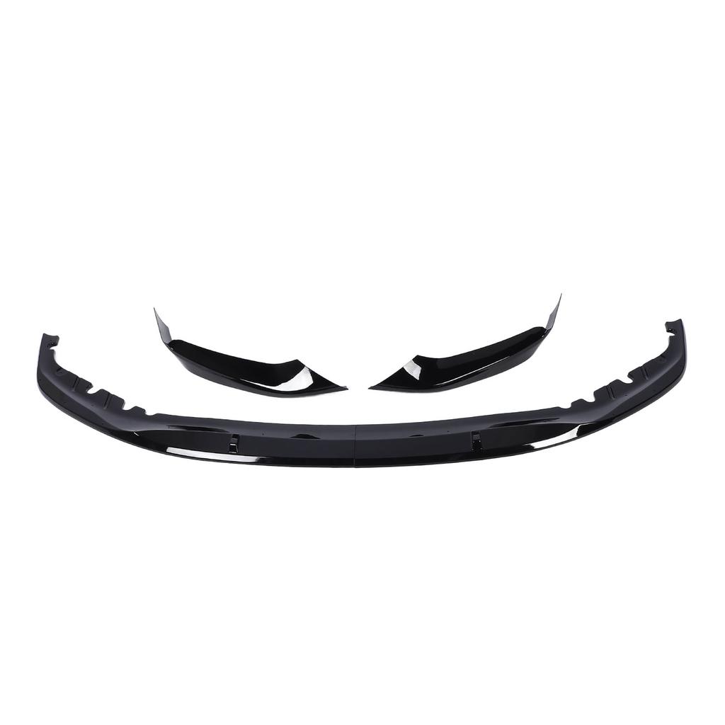 Front Bumper Lip Spoiler Glossy Black Front Bumper Lip Splitter Body Kit for 5 Series G30 G31 W M Sport Bumper 2017 to