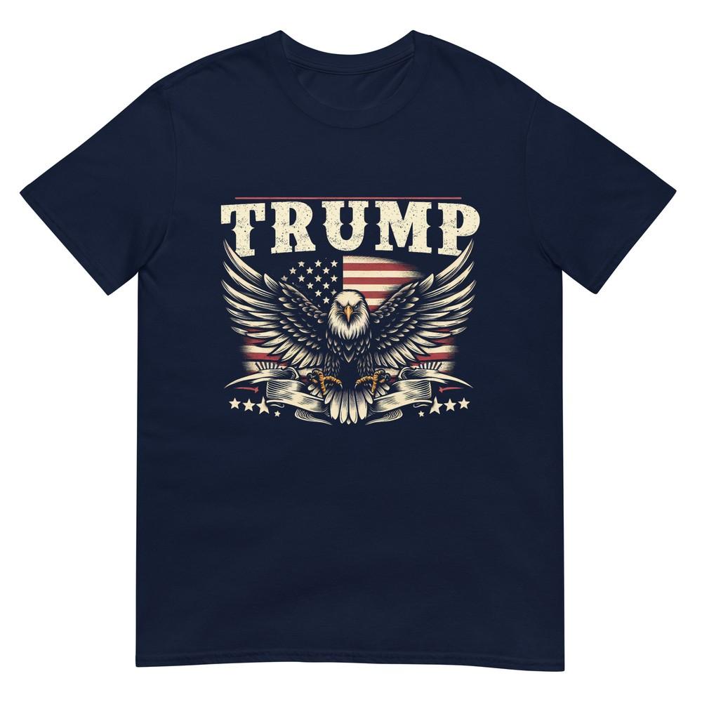 Trump Shirt Us Flag Trump Merchandise Donald Trump 2025 TShirt S