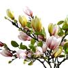 Realistic Magnolia Faux Flower Decor for Living Room or Dining Table