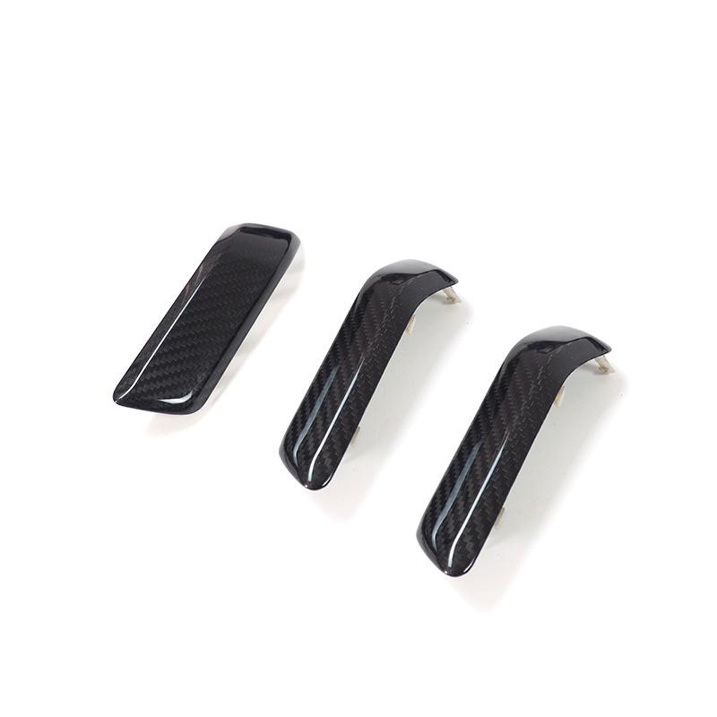 Delicate Car Accessories Carbon Fiber Door Handle Cover Trim for Land Rover Defender 2020-2025