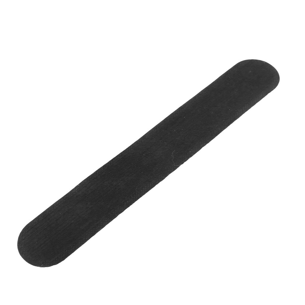 20pcs Collar   Pads Disposable Hat Collar   Stains SelfAdhesive Neck Liner Pads(Black )
