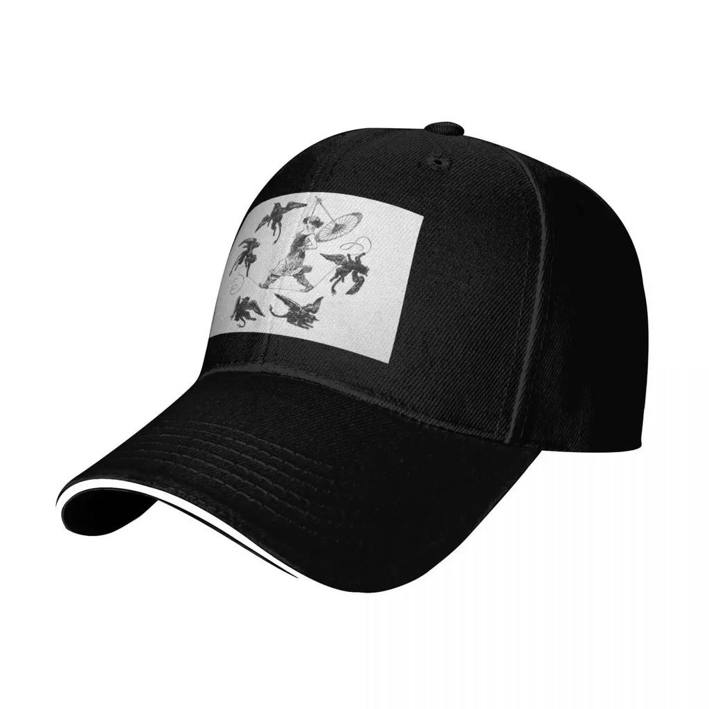 Flying Monkeys and Tightrope Walker Baseball Cap Hip Hop Hat Luxury Brand Women Men's