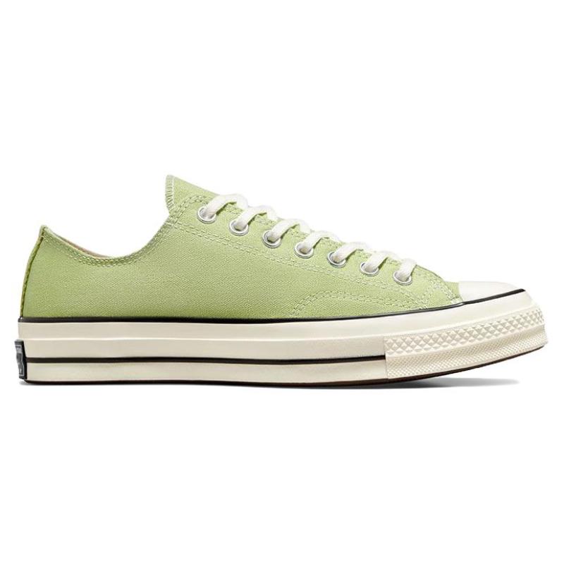 Converse Chuck 70 Plus Vintage Casual Low-Top Canvas Shoes Unisex Green and White