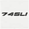 3D ABS Car Rear Trunk Letters Logo Badge Emblem Sticker For BMW 7 Series 730Li 735Li 740Li 745Li 750Li 760Li Auto Styling Decal Ya2
