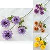 Realistic Silk Rose Branches For Wedding Party Photography Home Decoration