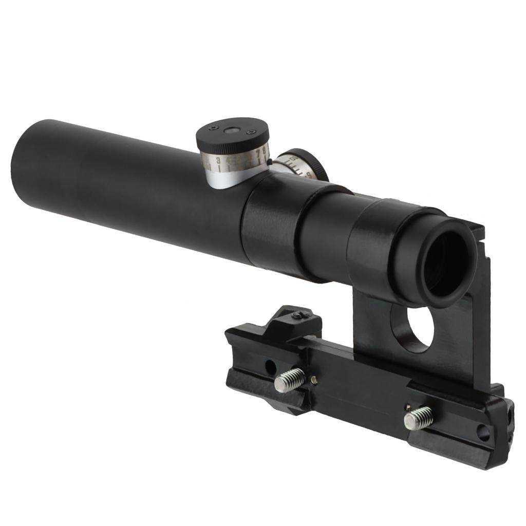 FOCUHUNTER 1300G Impact Tactical Mosin-Nagant 3.5x18 Scope, Resistant, Multi-Coated, 3-Post Reticle, Optics, Sight, Airsoft, Dress-Up