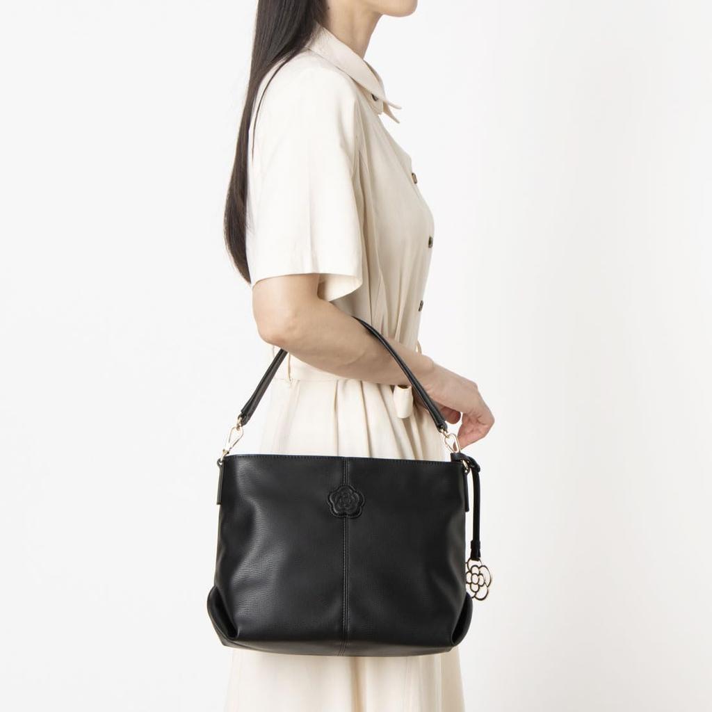 CLASSUS Depot Black 2-Way One-Shoulder Bag, Women's,