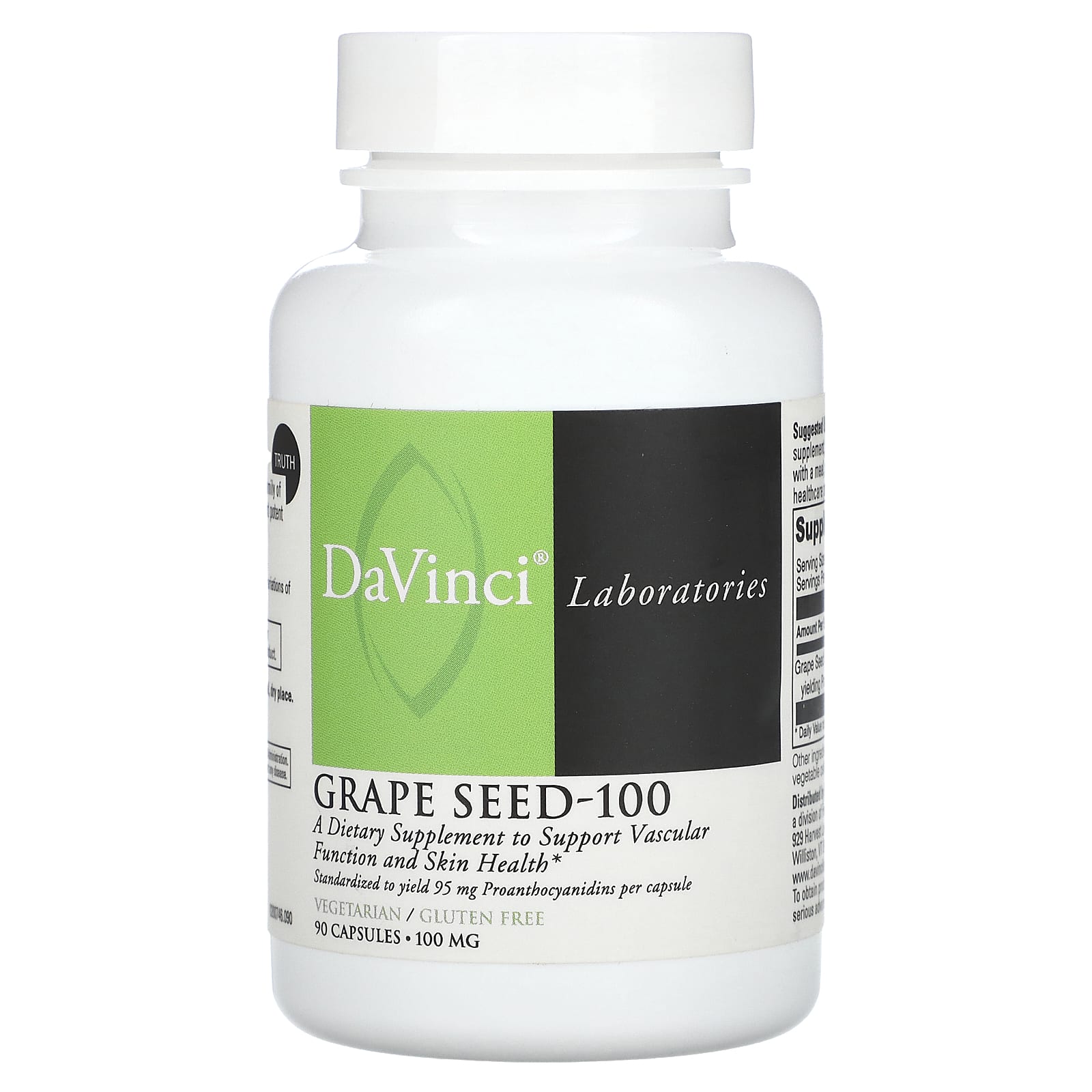 

Grape Seed-100, 100Mg, 90 Capsules