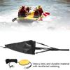 24in Portable Boat Anchor Float Set Accessory for Yacht Rubber Dinghy Kayak  Fishing Boatblack