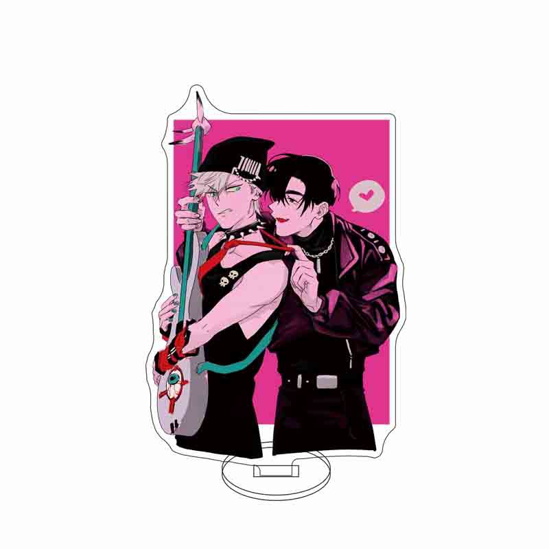 Alien Stage Till IVAN Luka Acrylic Stand Model Plate Decoration Originality Desk Figure Display Fan Gift Cartoon Couple Product