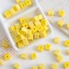 Colorful Square Resin Striped Beads for DIY Necklaces, Bracelets, and Jewelry Accessories