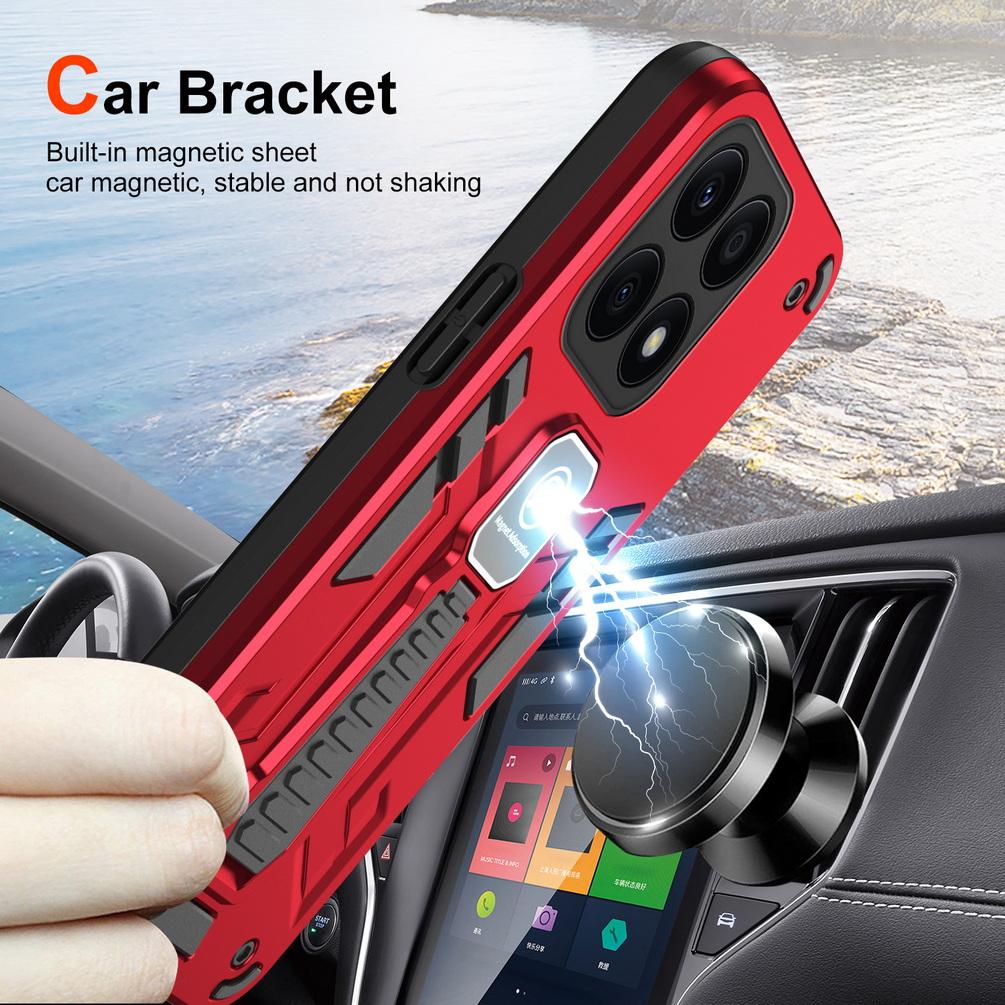 Multiple Bimorphic Bracket Holder Case for Honor 90 70 Lite 50 Honor X5 + X6A X7A X8A X9A X6 X6S X7 X8 X9 Camera Protect Cover