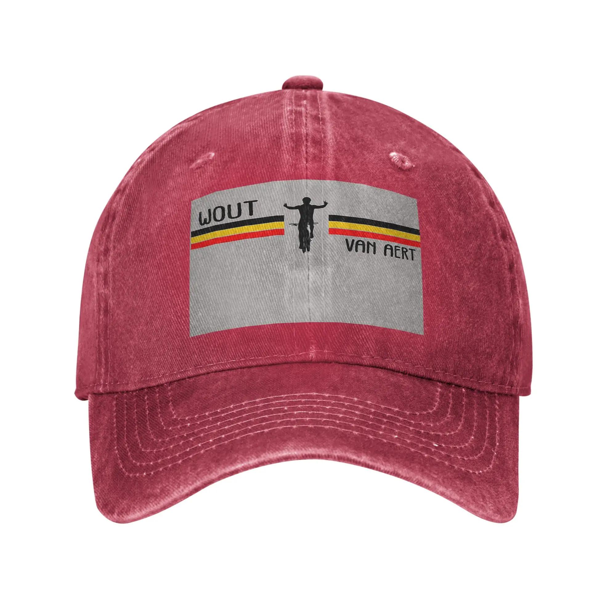 Mathieu Van Der Poel Washed Denim Cap Casual Baseball Caps Adjustable Hat Summer Unisex Baseball Hats One Size