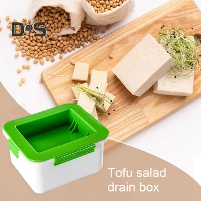 Pressa per tofu, esaltatore di sapore per tofu, per rimuovere facilmente e rapidamente l'acqua dal tofu, manopole regolabili, pressa per tofu per cucina di casa e ristorante