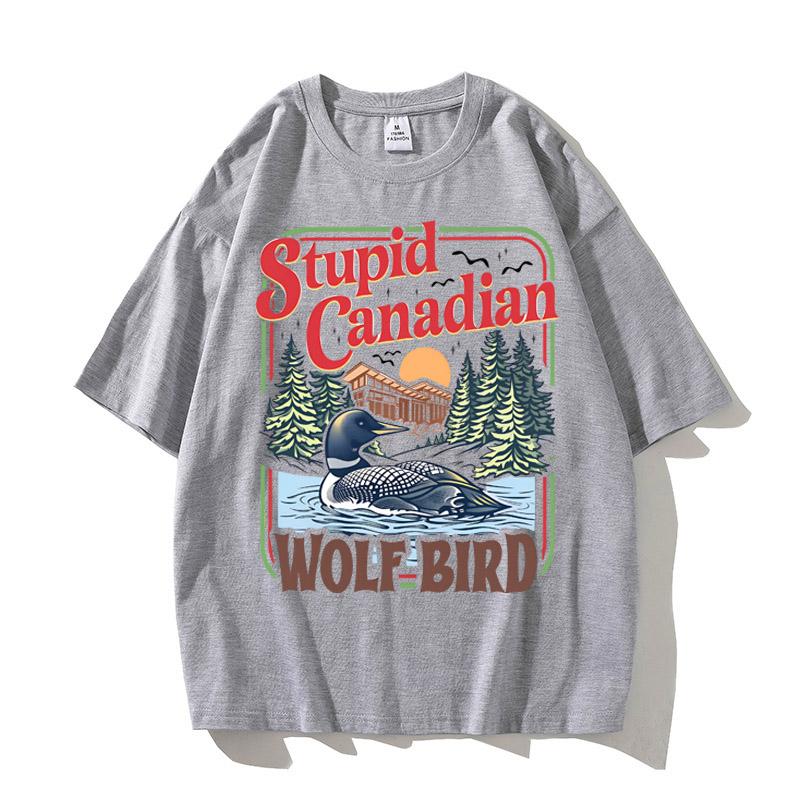 Stupido Uccello Lupo Canadese Comfort Colors Maglietta Riscaldata Rivalità Ispirata Maglietta Squadra Hollander Ilya Rozanov T-shirt