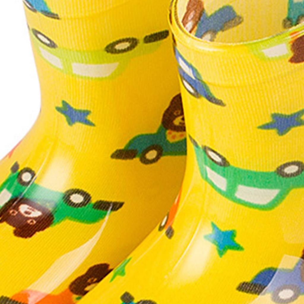 Kinder Regenstiefel Anti-Skip Kleinkind Regenschuhe Kinder Wasserdichte Stiefel für Jungen und Mädchen Typ2