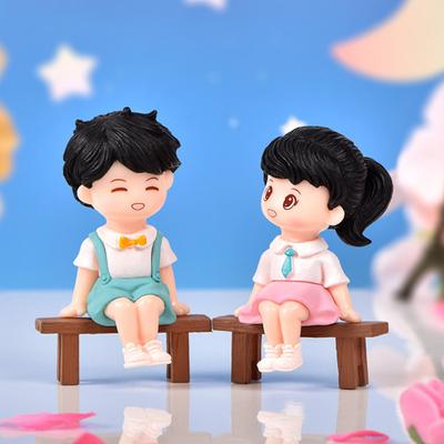 Κομψό Μινιατούρα Ζευγάρι Αντι-ξεθώριασμα Μεγάλης διάρκειας Εξαιρετική λεπτομέρεια