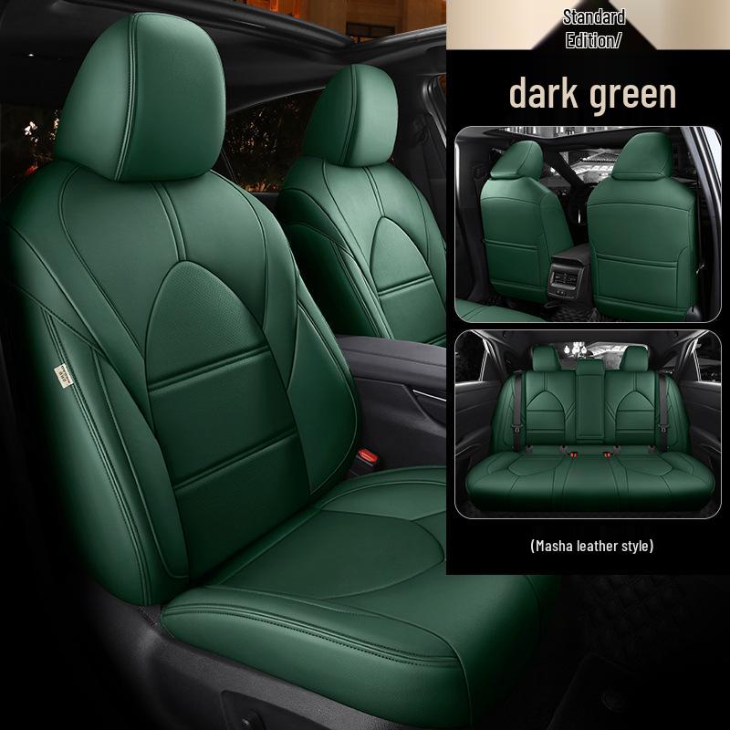 Universal Genuine Leather All-Season Car Seat Cover for Five-Seat Models