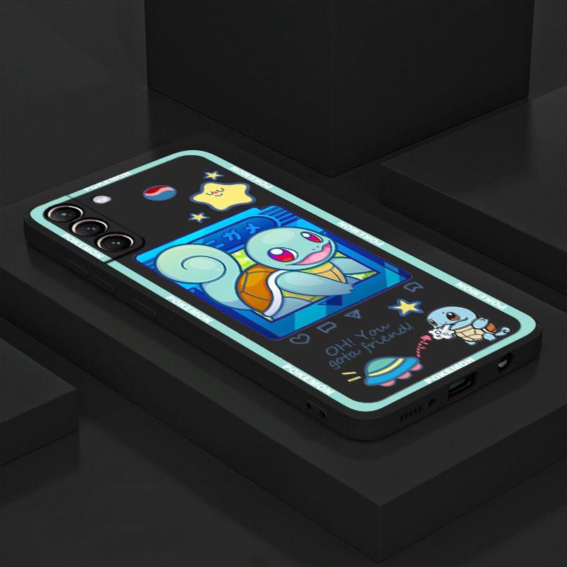 Husa Pokemon Pikachu pentru Samsung Galaxy S20 S22 Ultra S21 FE S10 S9 Plus Note 20 10 Lite 9 Carcasa moale pentru telefon