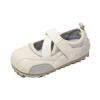2025 Baby Girls' Skate Shoes: Puff White Sports Trainers for Spring/Summer