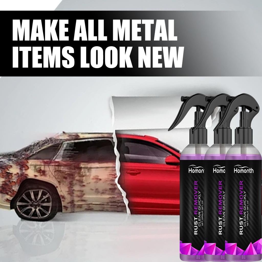Paint Rust Inhibitor Paint Rust Remover Derusting Spray Car Rust Removal Spray Car Wheel Hub Rust Remover Car Accessories