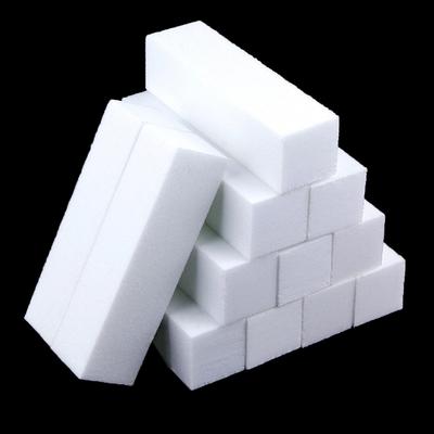 10Pcs Nail Files Buffer Block Set Manicure Pedicure Care Nail Art Buffing Sanding Polishing White Sponge Buffers Nail File Tools