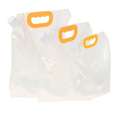 1Pc 1/1,5/2,5/5/10L Επαναχρησιμοποιήσιμες Clear Drinking Bags Drinks Flasks Liquor Bag