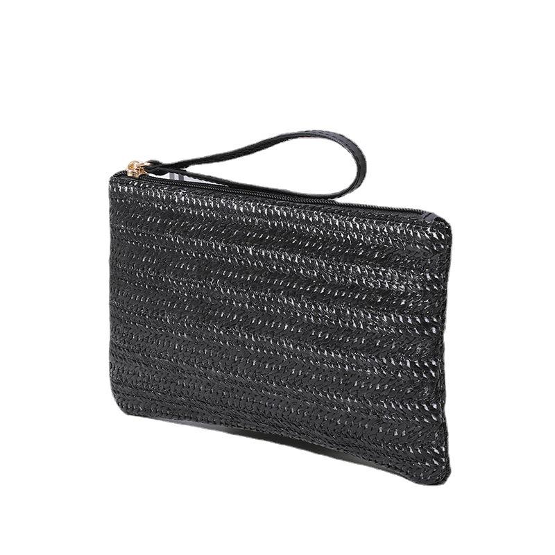 Women's Summer Straw Clutch: Trendy, Versatile, Ultra-Light, Large-Capacity Wallet