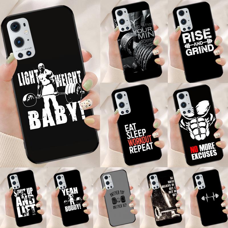 Bodybuilding Gym Fitness For Realme 14 13 Pro Plus 10 11 12 GT 5 6 6T GT7 Pro C61 C55 C53 C51 C21Y C25S C75 C67 Case