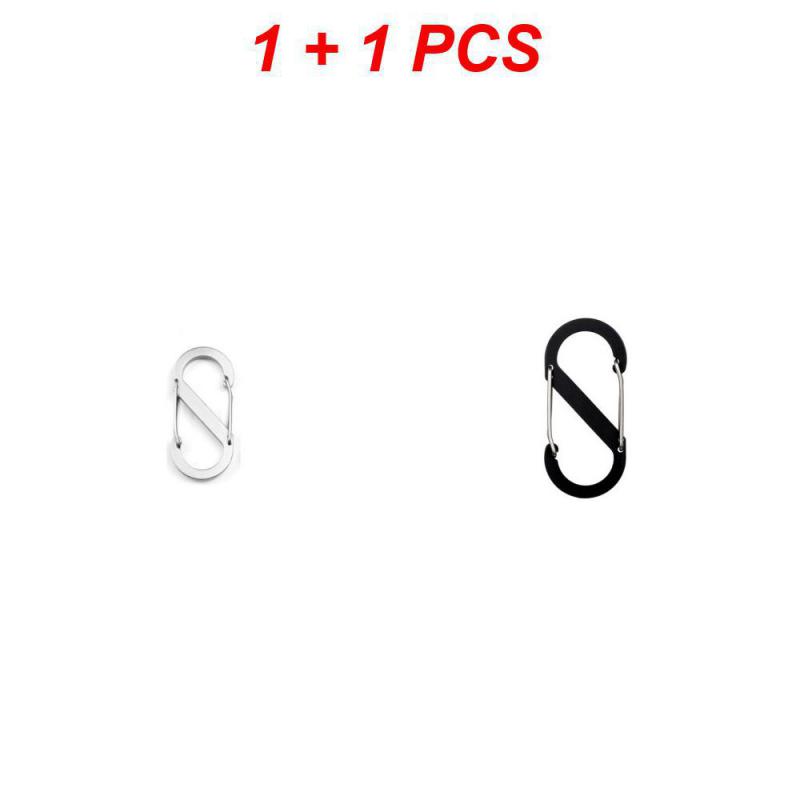 

2/3/4 шт. пряжка для рюкзака брелок крючок высококачественный S-тип карабин с замком многоцветный для кемпинга на открытом воздухе