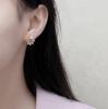 Sensibility Korean Ins Flower Stud Earrings Women's About 925 Tremella Needle Pearl Earrings New Trendy Earrings Temperament Earrings 2026