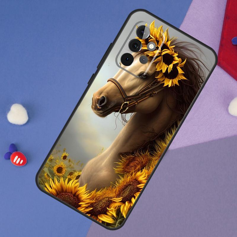 

Beautiful Yellow Sunflower Case For Samsung Galaxy A55 A35 A32 A12 A22 A52 A06 A54 A34 A14 A56 A36 A26 A16 A13 A53 A15 Samsung A13 4G