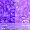 Clear Puzzled Beans Special Color Refill Pack, Black & White, 2.6mm Handmade DIY Fuse Beads Toy Set