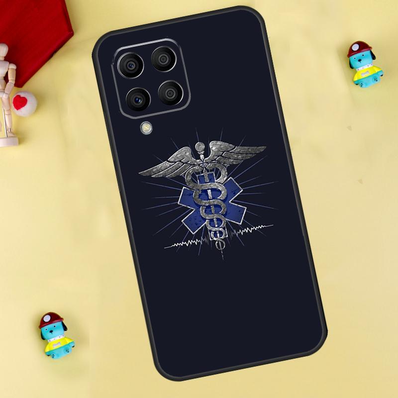 Emergency Medical Star of Life Case For Samsung Galaxy M35 M55 M15 M11 M12 M13 M14 M06 M16 M36 M56 M31 M53 M32 M52 M34 M54