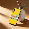 Cute CupHead And MugMan Phone Case For Samsung GalaxyA13,21s,22,31,32,52,53,71,72,73,Soft Black Cover