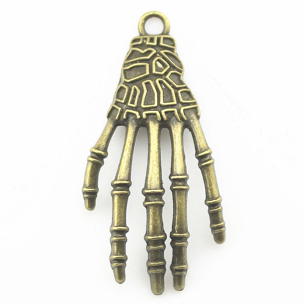 Halloween Pranks Charms Multi Color Alloy Pendants For Halloween Gothic Jewelry Accessories