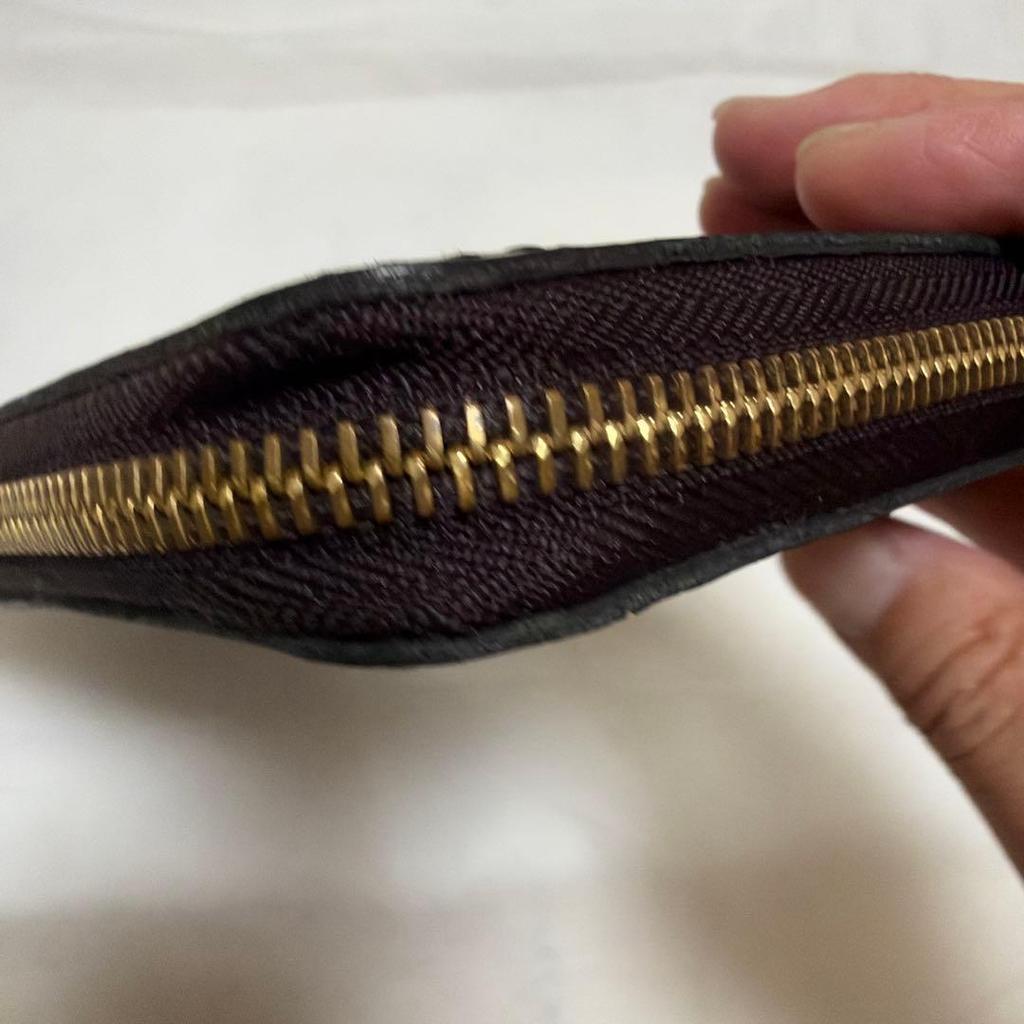 Used Louis Vuitton Vernis Round Zipper Long Wallet