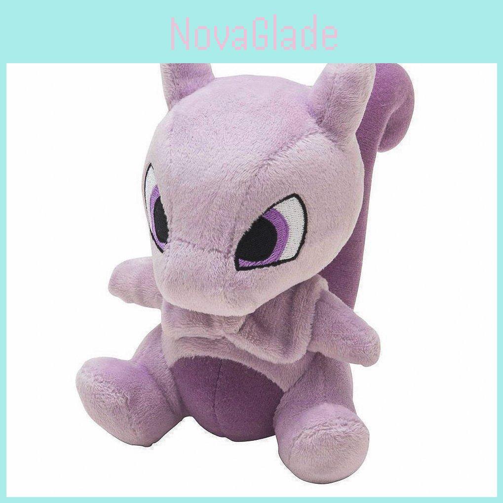 Adorable Mew 6" Pokemon Pocket Monster Plush Toy Soft Animal Stuffed Doll Premium Quality