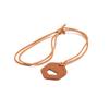 Eyewear Protector Glasses Lanyard Hanging Neck Strap Rope Leather Glasses Clip  Men