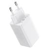 Fast GaN 2x USBC USB Charger 65W USBC Cable White