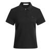 Navigare Women's Short Sleeve Lapel Knit Top