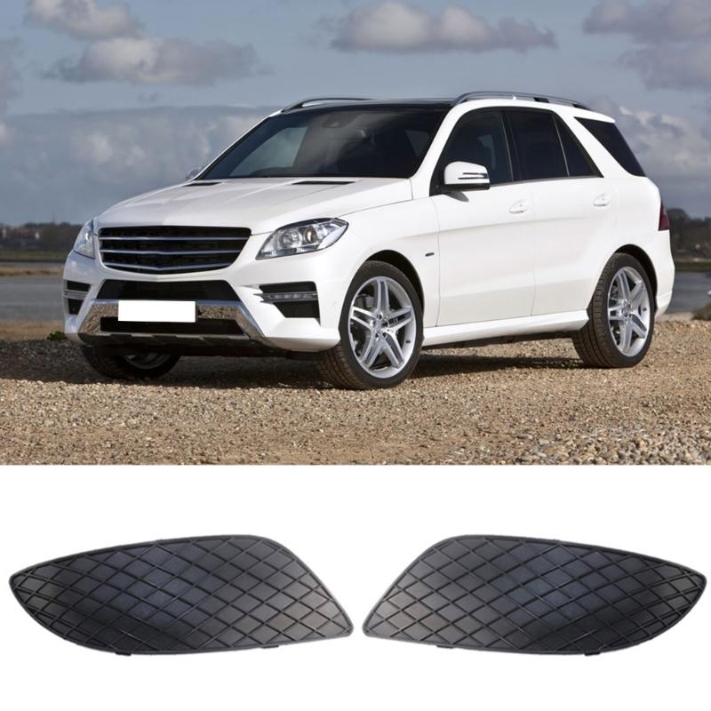 1 Pair Front Bumper Fog Light Cover Grille 6368850074 6368850174 for W636 W639 Daytime Running Light Cover Car Accessory