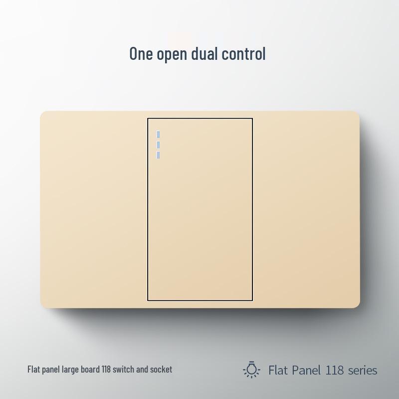 International Electric 118 Type Concealed Multi-Hole Panel: 16A, 6-Hole, 9-Hole, 12-Hole Switch and Socket.